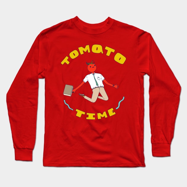 Tomato Time Long Sleeve T-Shirt by Michele Scott